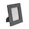 Hello Honey® Black Handwoven Rattan Photo Frame